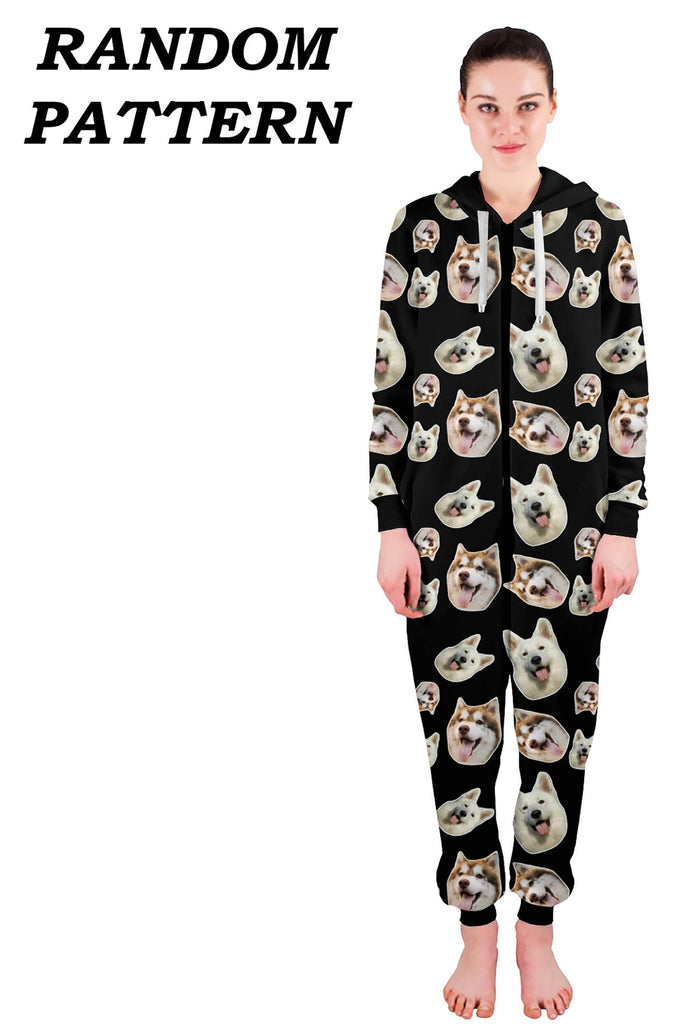 Custom Adult Onesie Pajamas | Personalized Face On Jumpsuit Pajamas Onesie Jumpsuit Zen and Zestful