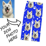 Custom Photo Pajama Pants | Personalized Dog Paw & Bones Print Pants Pajama Pants Extra Small (XS) / Men's Zen and Zestful