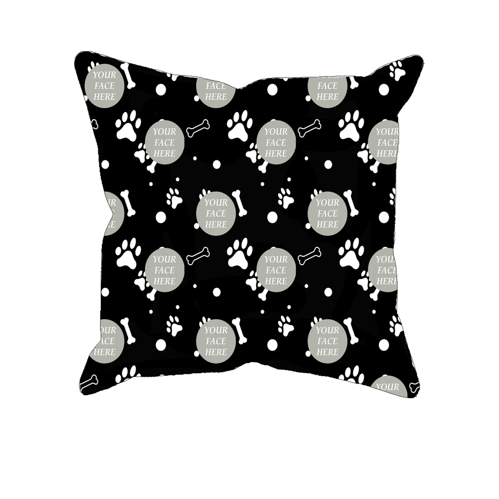 Personalized Dog Paw Pillowcase Sublimated Pillow Case PrintTech
